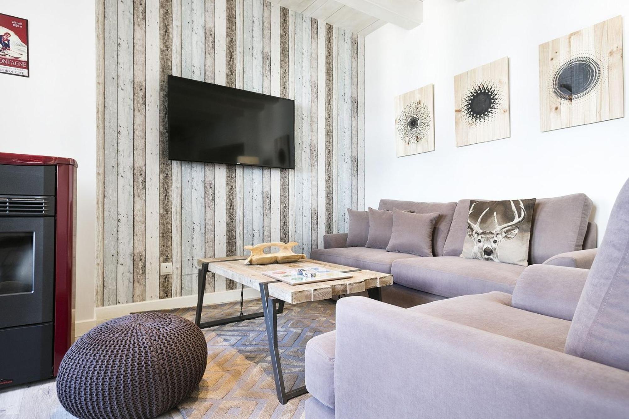 Ferienwohnung Luderna - Duplex Sant Miqueu Vielha e Mijaran Exterior foto