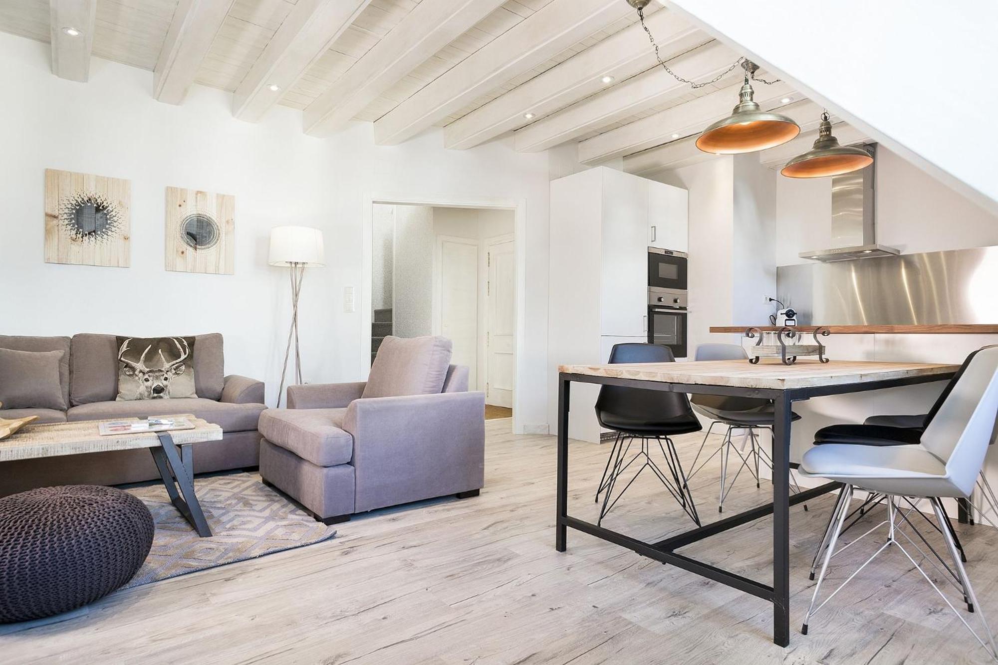 Ferienwohnung Luderna - Duplex Sant Miqueu Vielha e Mijaran Exterior foto